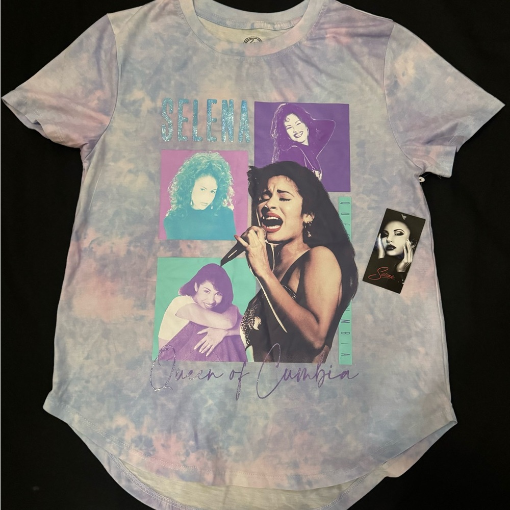 Selena Graphic Tie-Dye T-Shirt